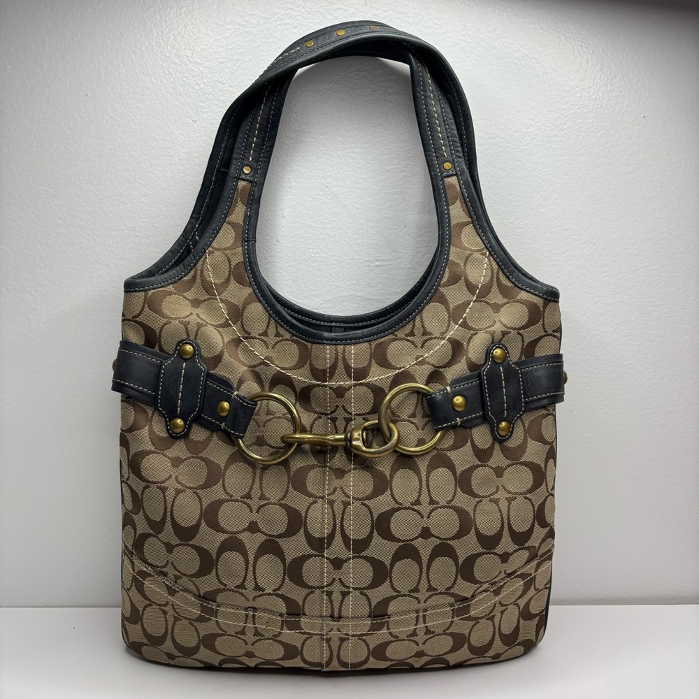 Coach Signature Hobo Bag
